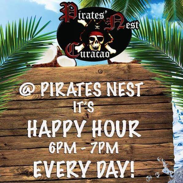 Happy Hours à Curaçao CuraStage Nid de pirates Curaçao