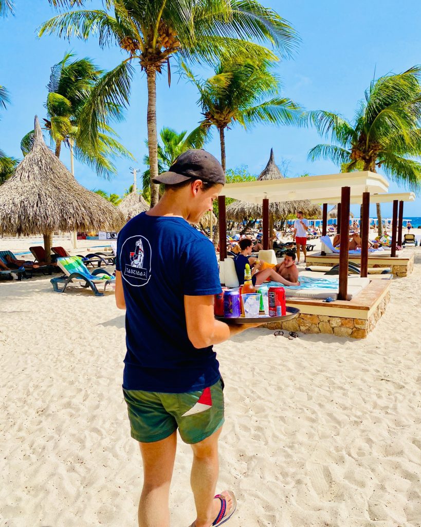 Working in hospitality on Curacao