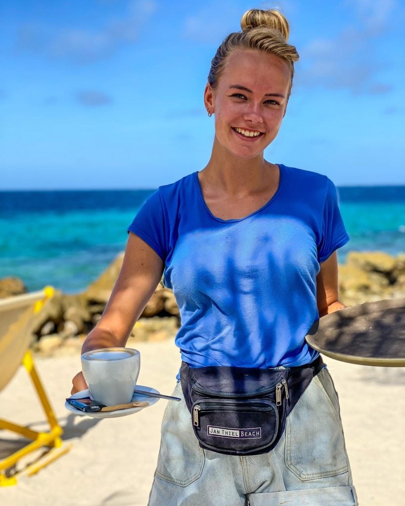 Working in the hospitality industry on curacao