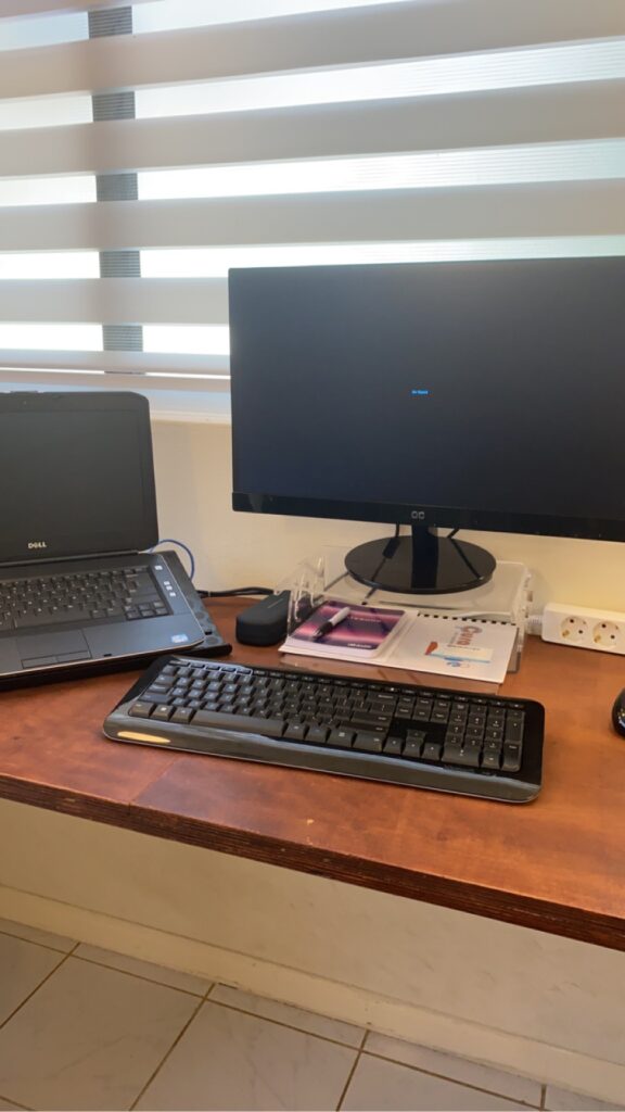 Jo-anne: first week on Curaçao CuraStage workplace curastage 1 CuraStage